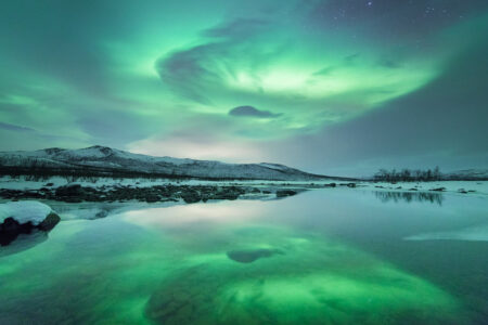 Aurora Across the Border | Northern Lights Holidat Experts | Aurora Nights | Combine two countires Norway and Finnish Lapland for a great Northern Lights Holiday experience.