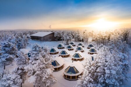 Wilderness Hotel Inari - Aurora Glass Roofed Cabins