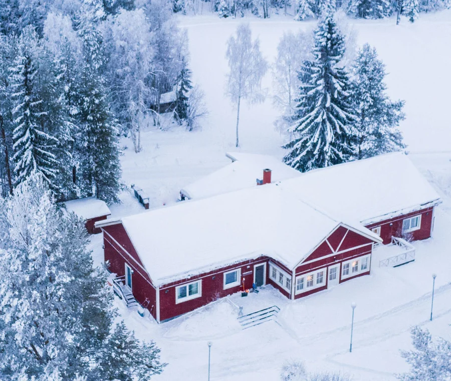 Pine Bay Aurora Escape | 3-Night Winter Holiday Adventure in Sweden Snowmobiling and Dog Sledding | Northern Lights Holiday Experts | Aurora Nights