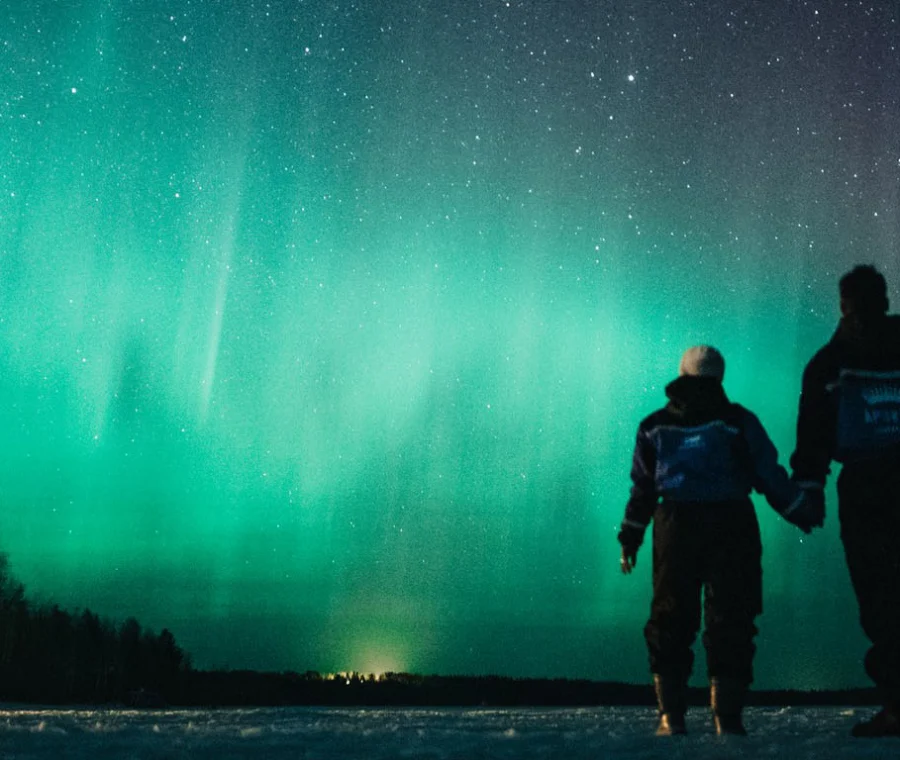 Discover the magic of Finnish Lapland with this Aurora Nights in Apukka and Levi holiday - Aurora Nights