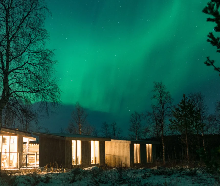 Wilderness Cabins & Abisko's Aurora Nights | Northern Lights Holiday Experts | Aurora Nights