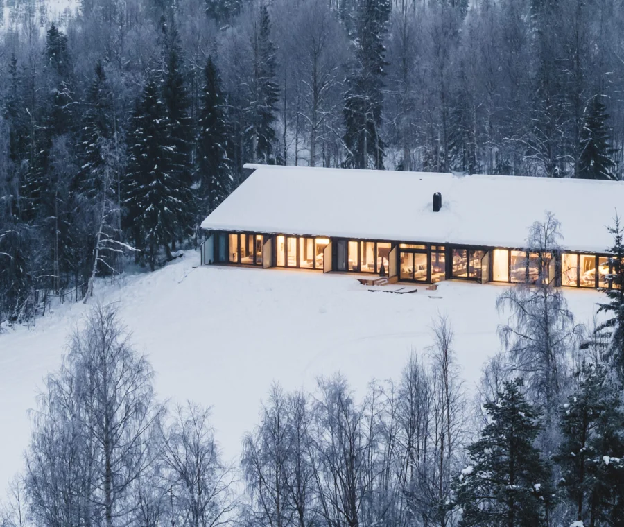 Villa Äng in Harads, Swedish Lapland