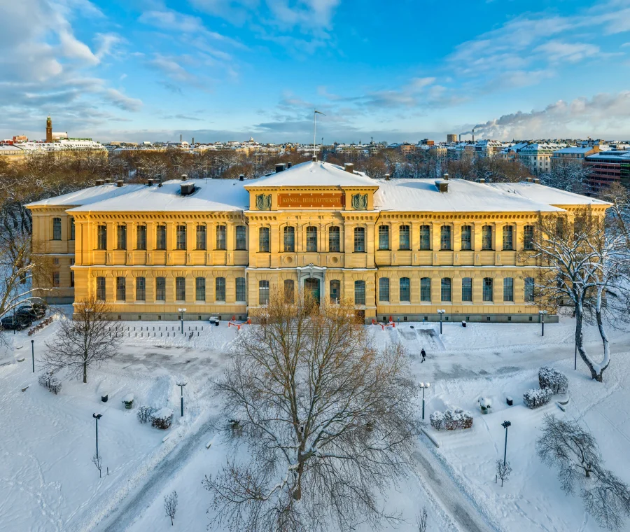 National Library of Sweden - Stockholm Winter
